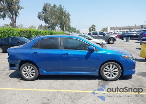 2009 Toyota Corolla S z USA, uszkodzony, nr VIN 1NXBU40E29Z010207